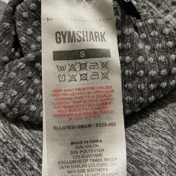 Gymshark VITAL SEAMLESS LEGGINGS in Grey Marl - Picture 9 of 9